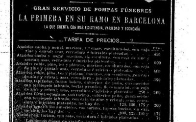 Anuncios funerarios de otros siglos
