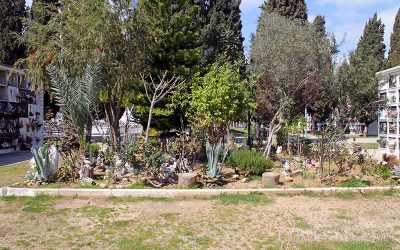 Los “habitantes” del cementerio de Jerez