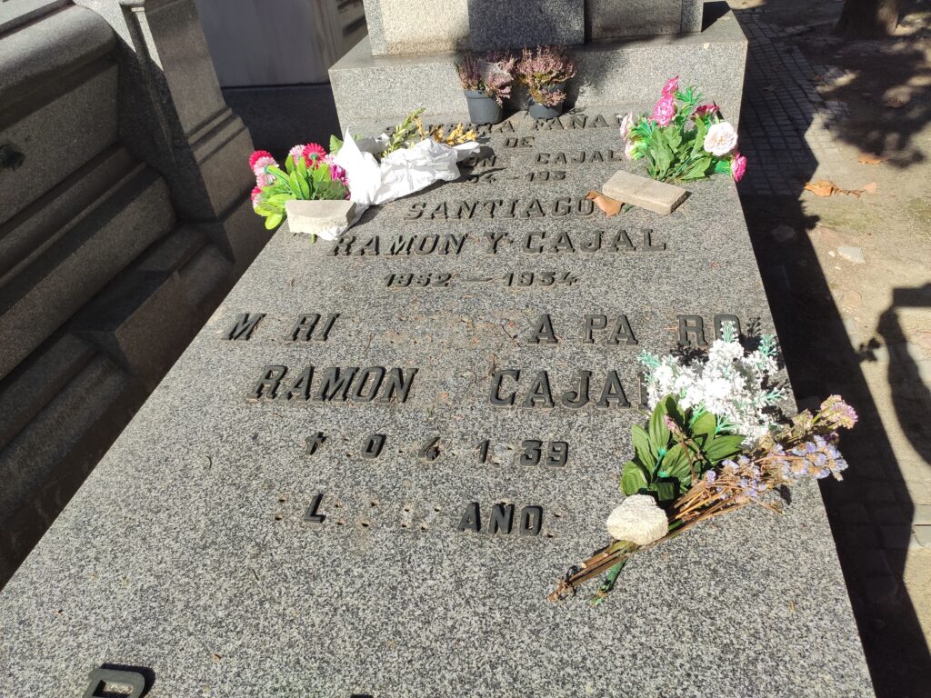 Tumba de Ramón y Cajal