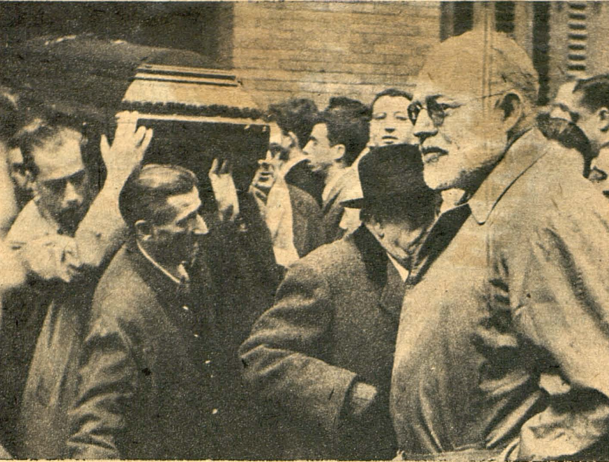 Entierro de Pío Baroja